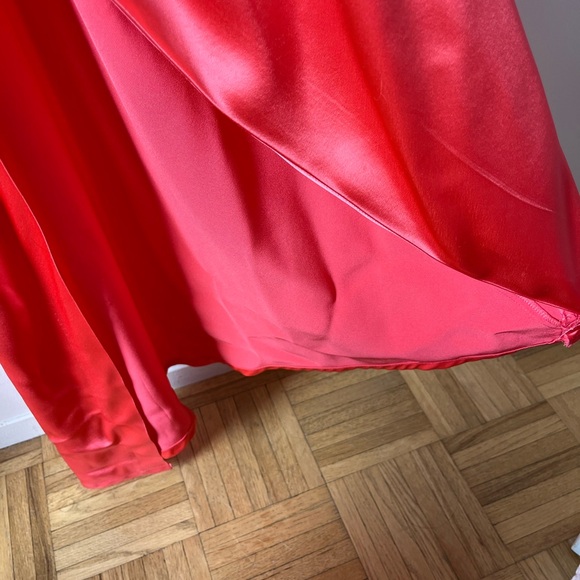 Retrofete Sabrina Dress in Coral - Picture 8 of 8